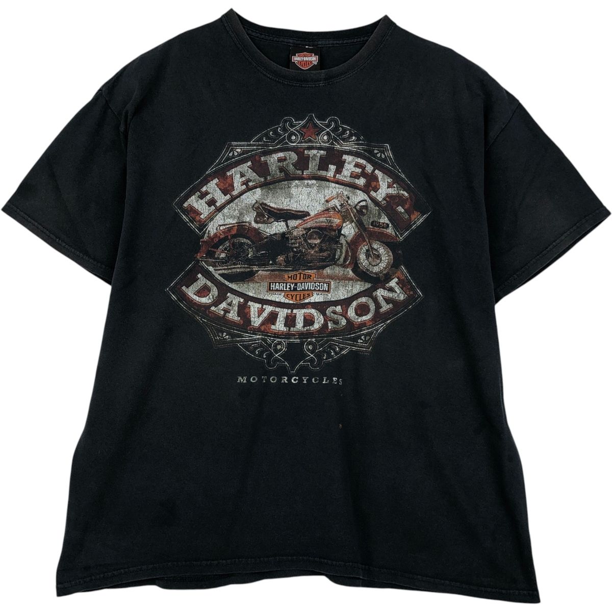 古着 Harley-Davidson ハーレーダビッドソン モーターサイクル バイクTシャツ メンズXL相当/eaa621547