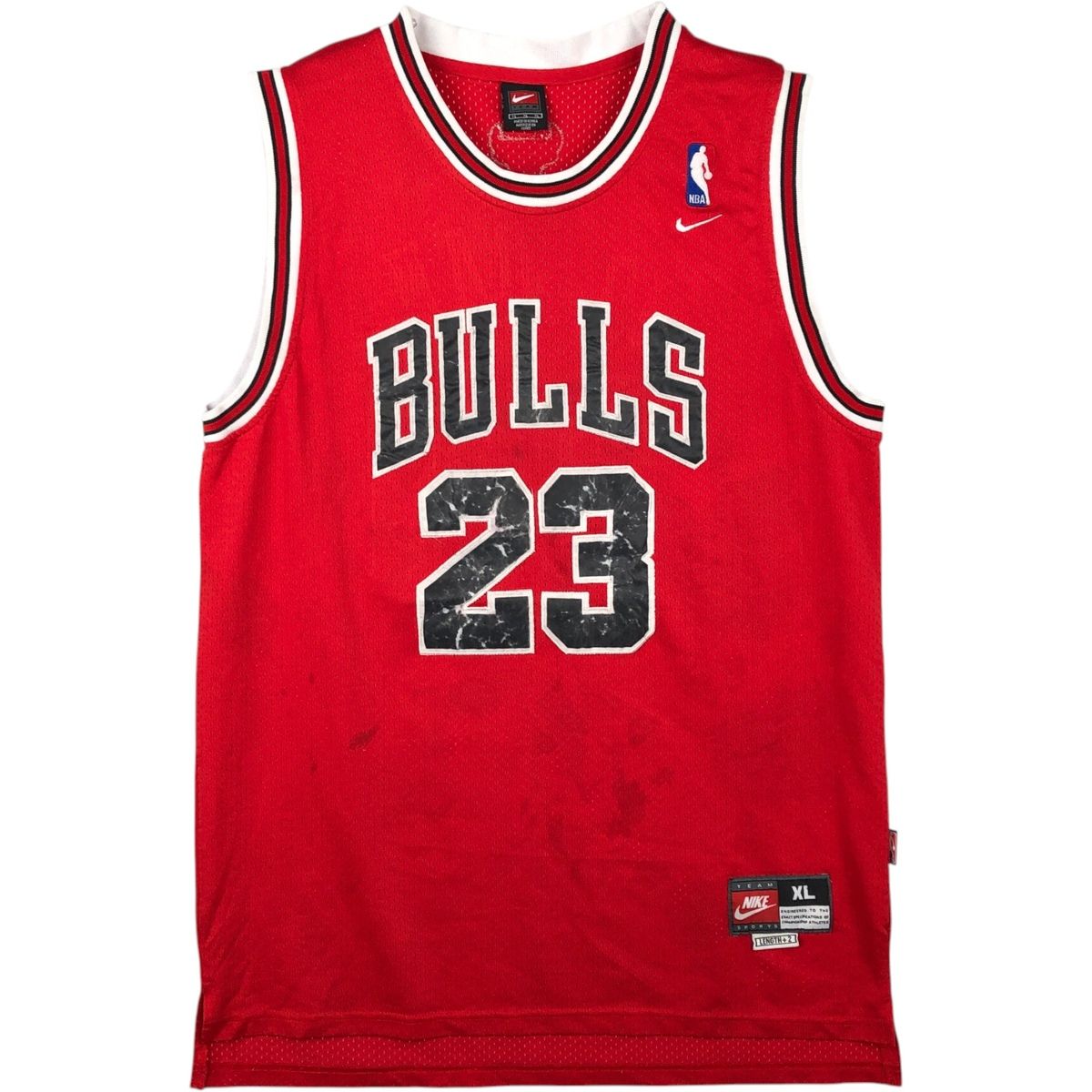 古着 ~00年代 ナイキ NIKE TEAM NBA CHICAGO BULLS シカゴブルズ MICHAEL JORDAN マイケルジョーダン メッシュ ゲームシャツ/eaa645299