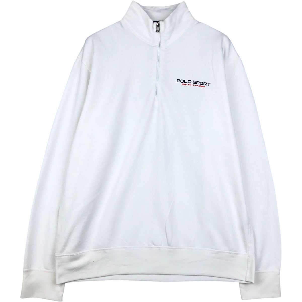 古着 ラルフローレン Ralph Lauren POLO SPORT ポロスポーツ ハーフジップスウェットシャツ トレーナー メンズXL相当/eaa647583