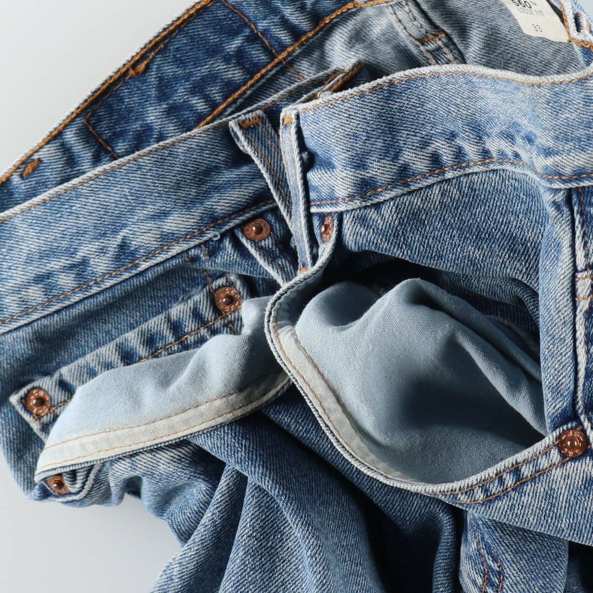 メンズ 古着 90年代 リーバイス Levi's 560 LOOSE FIT デニムショーツ