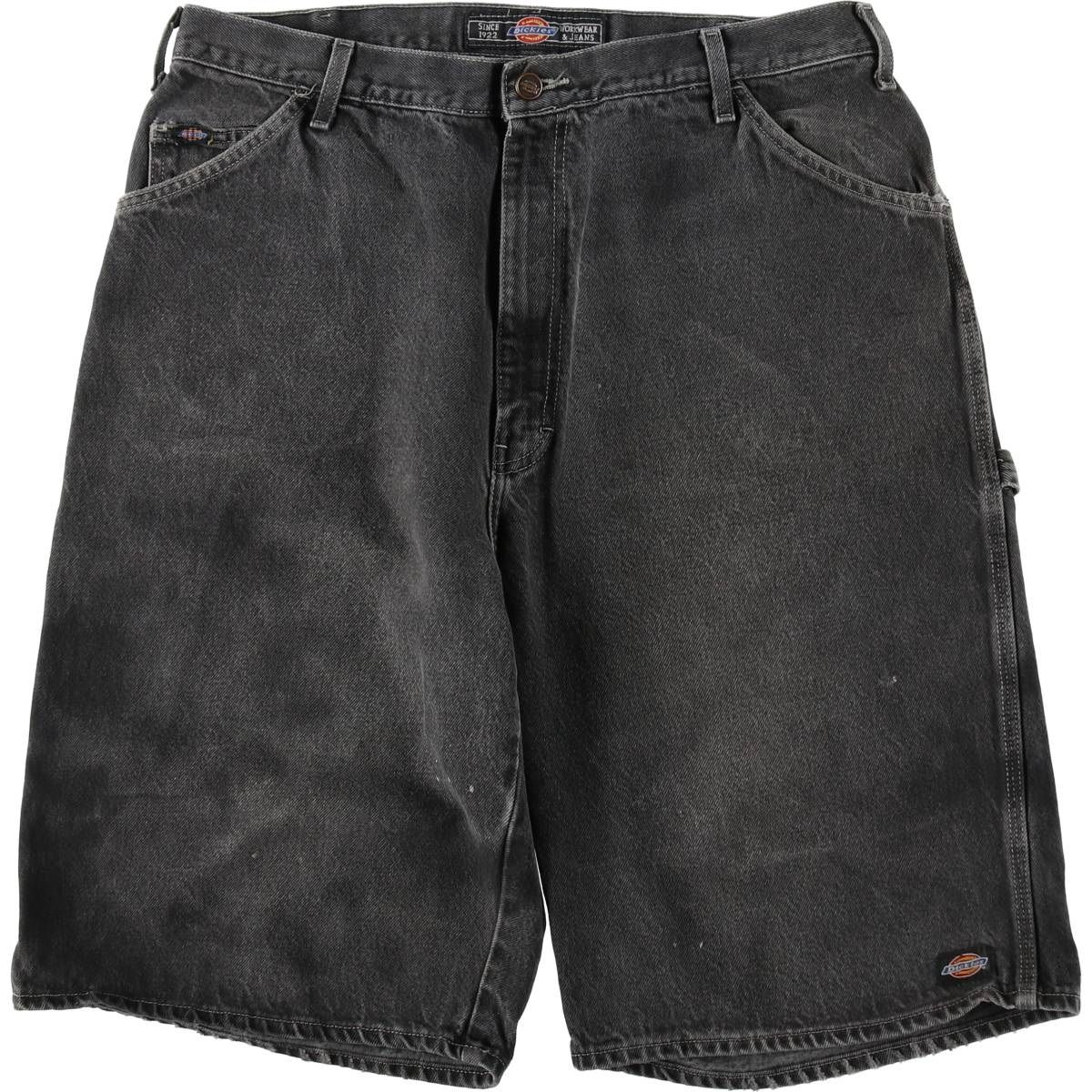 古着 ディッキーズ Dickies デニムペインターショーツ ハーフパンツ メンズw35相当/eaa620241