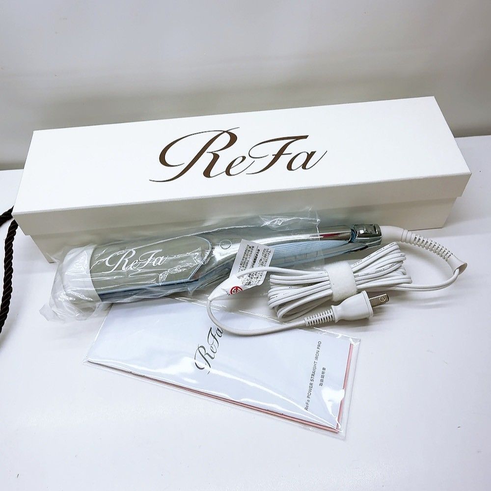 《最新モデル＊新品未使用＊付属品完備》 Refa リファ ビューテック パワー ストレート プロ アイロン RE-BS ,2606N062