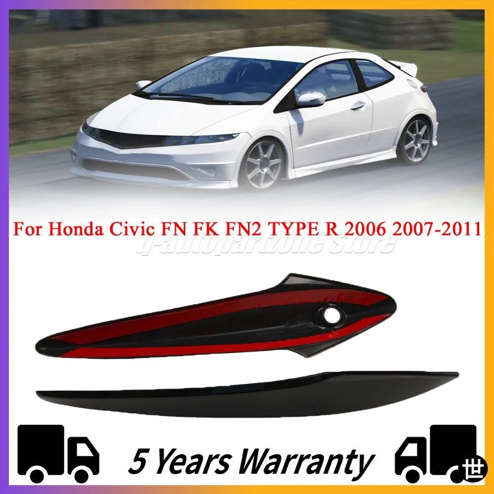 シビック FN2 06-11 キーホールドア用ブラックドアハンドル ホンダ シビック FN FK FN2 TYPE R 2006 2007-2011 ユーロシビック用