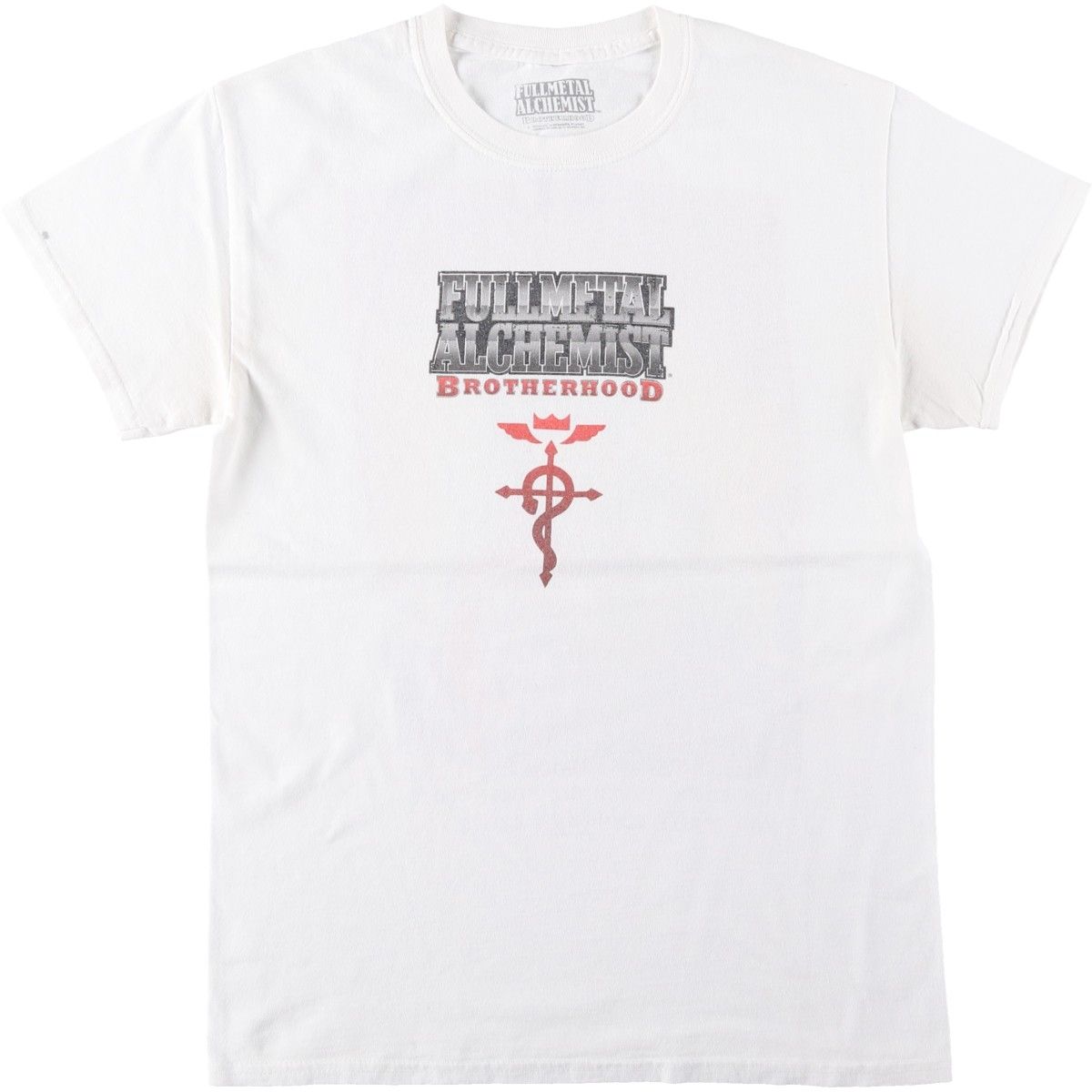 古着 FULLMETAL ALCHEMIST 鋼の錬金術師 アニメ キャラクタープリントTシャツ メンズS相当/eaa645584