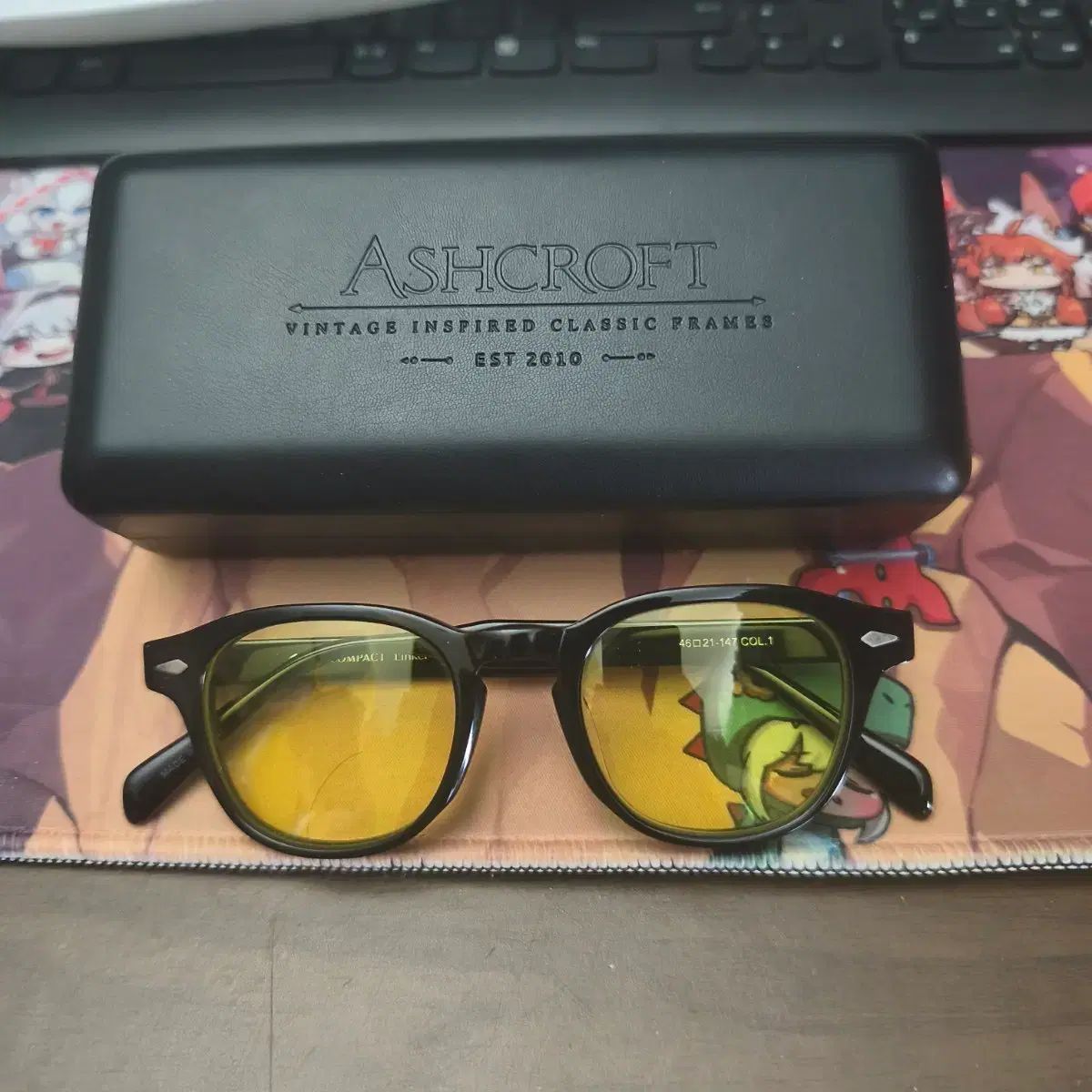 ASH COMPACT リング ティントサングラス