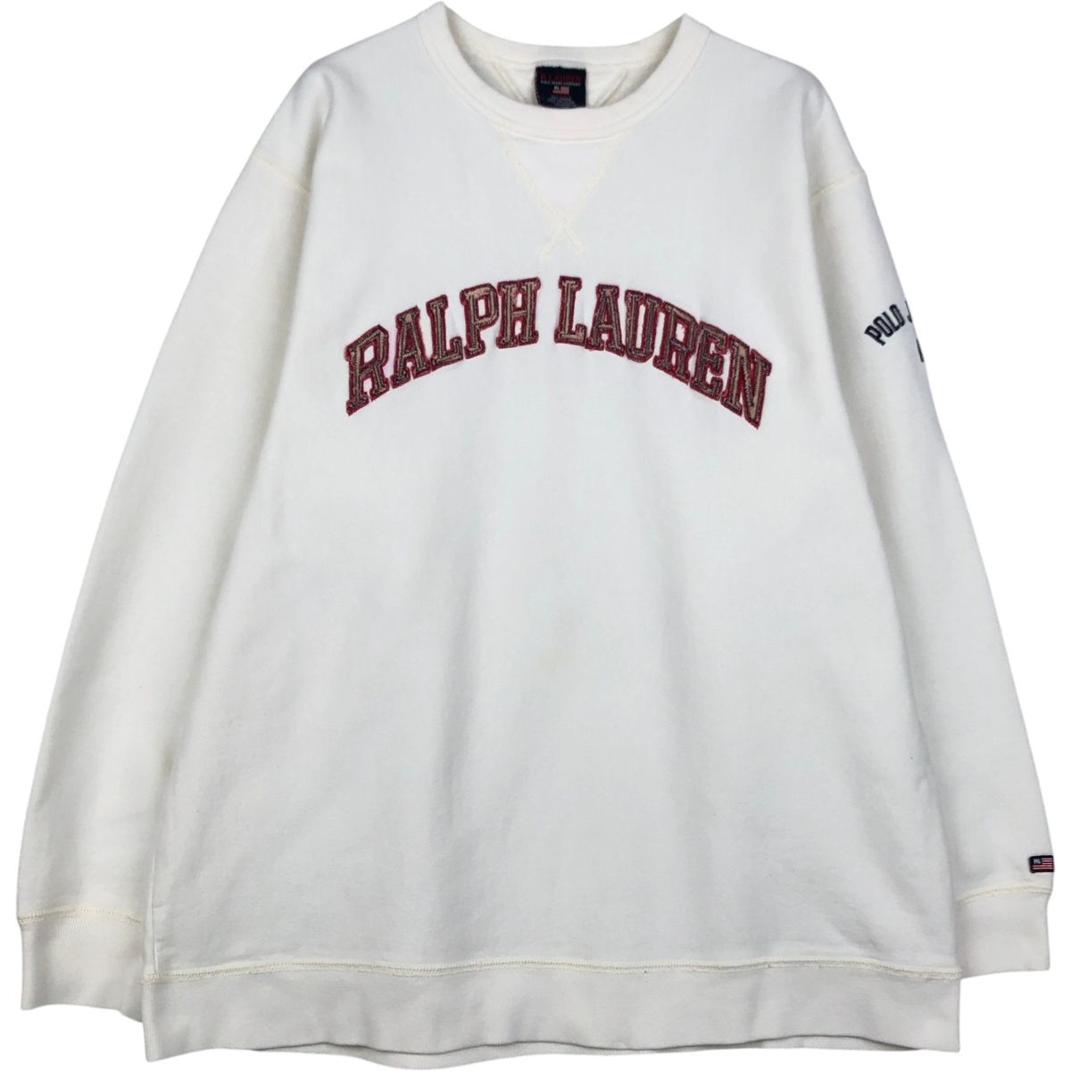 古着 ラルフローレン Ralph Lauren R.LAUREN POLO JEANS COMPANY ロゴスウェットシャツ トレーナー メンズXL相当/eaa618792