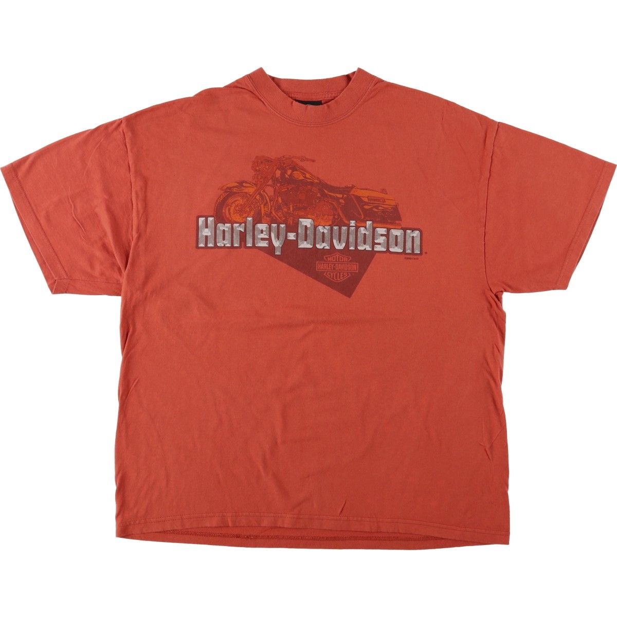 古着 00年代 ハーレーダビッドソン Harley-Davidson モーターサイクル バイクTシャツ USA製 メンズXL相当/eaa621587