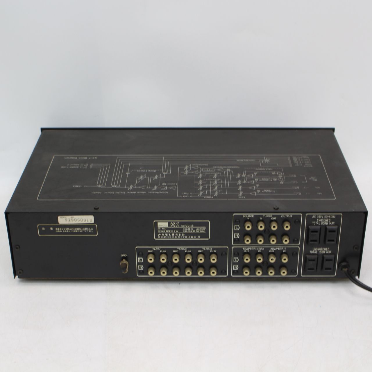 IS799)SANSUI AX-7 プリアンプ サンスイ - メルカリ