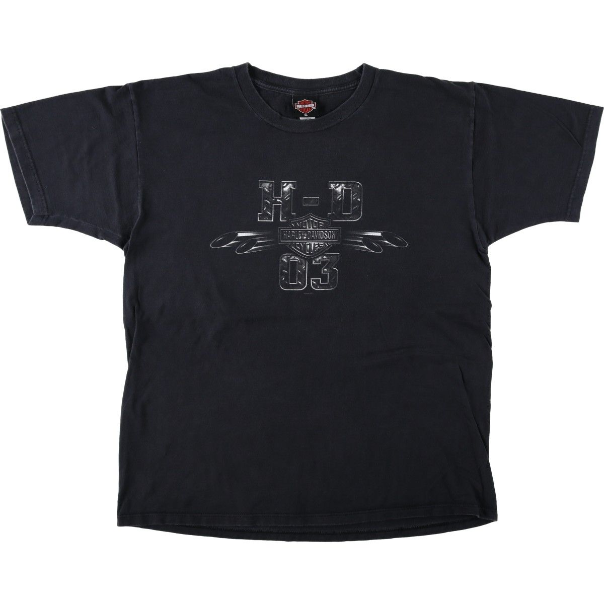古着 00年代 ハーレーダビッドソン Harley-Davidson モーターサイクル バイクTシャツ USA製 メンズXL相当/eaa621582