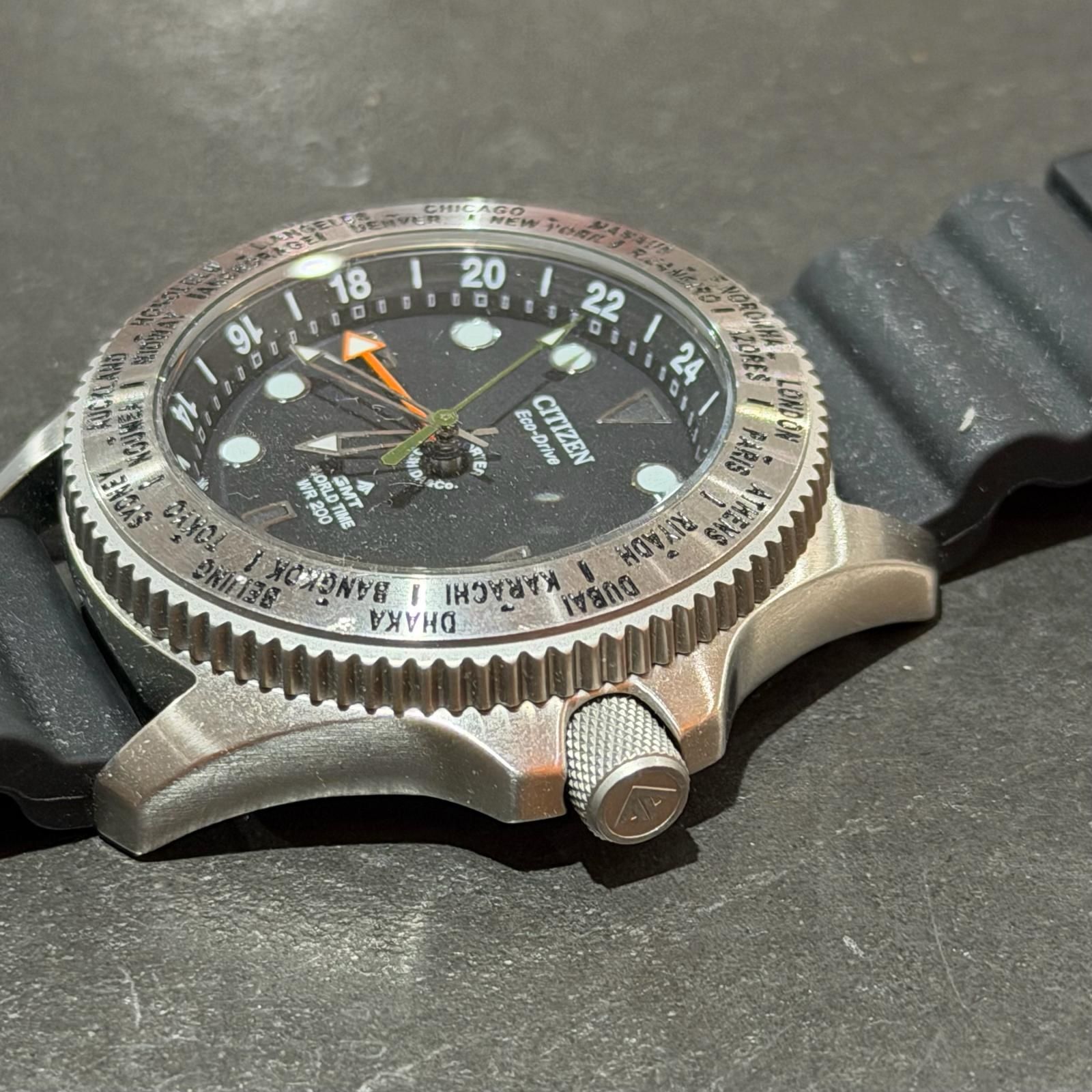PORTER CITIZEN GMT WORLD TIME コラボ 腕時計 腕時計 ポーター