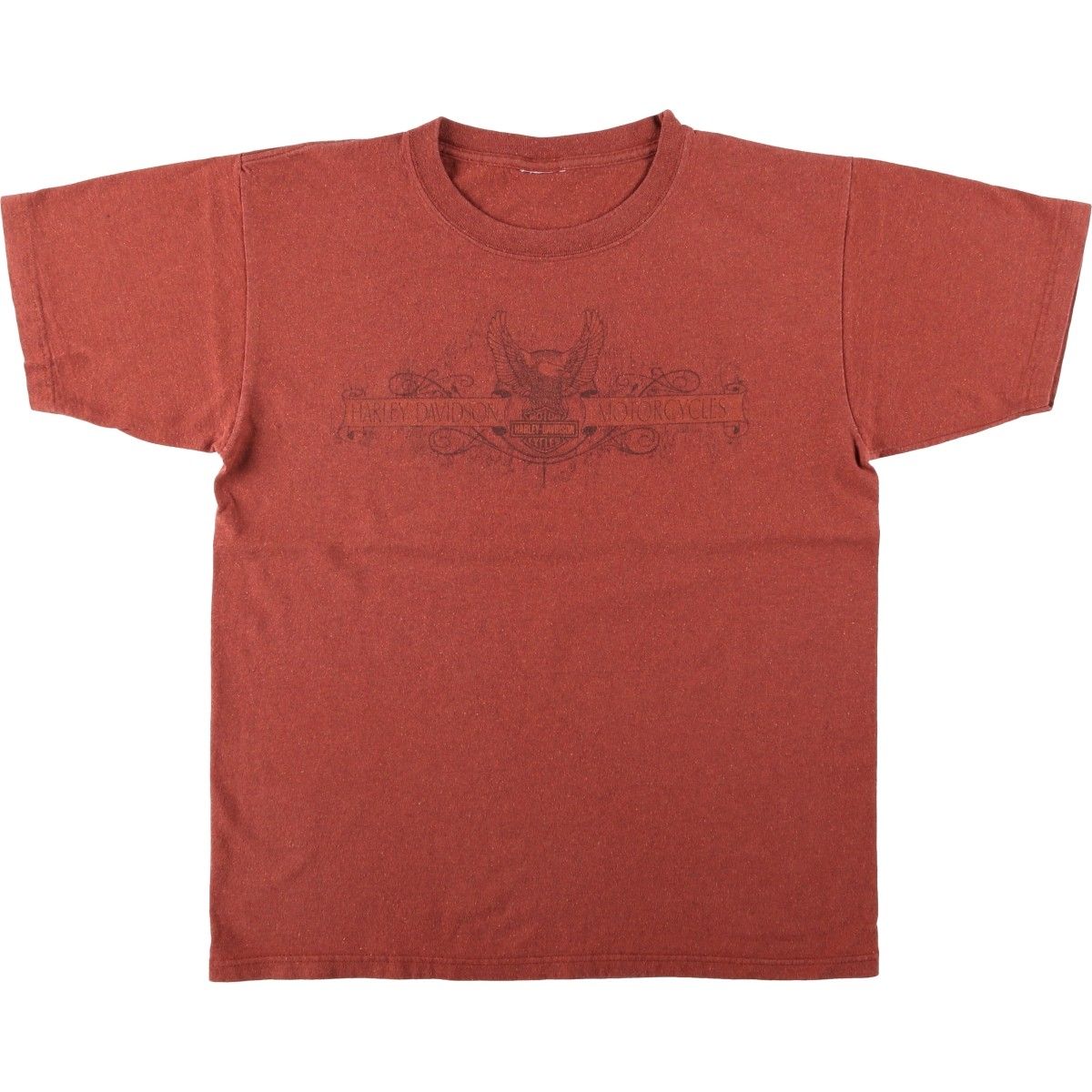 古着 00年代 Harley-Davidson ハーレーダビッドソン 鷲柄 イーグル柄 モーターサイクル バイクTシャツ メンズXL相当/eaa621047