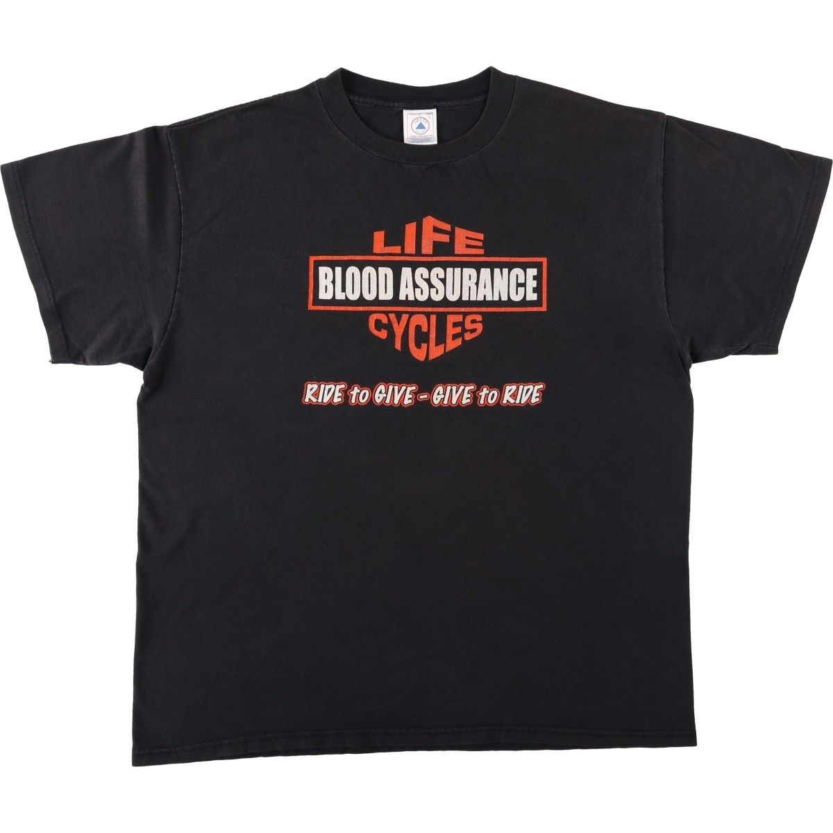 古着 デルタ DELTA Harley-Davidson ハーレーダビッドソン 鷲柄 イーグル柄 モーターサイクル バイクTシャツ メンズL相当/eaa621049