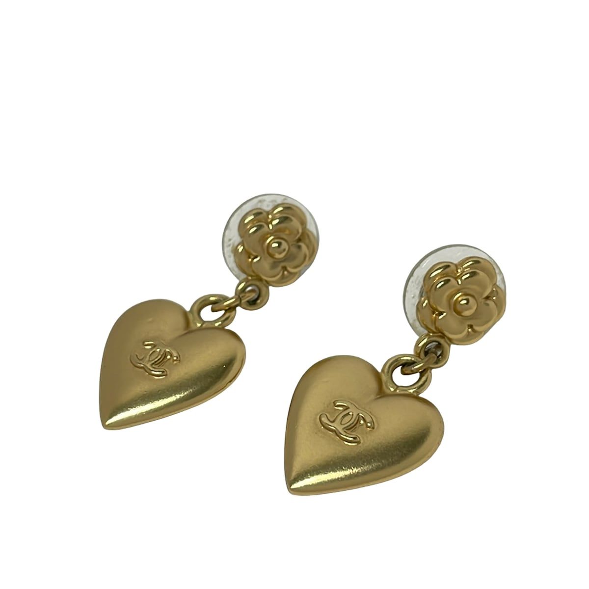CHANEL(シャネル) ピアス ココマーク ゴールド ハート/フラワー(花)