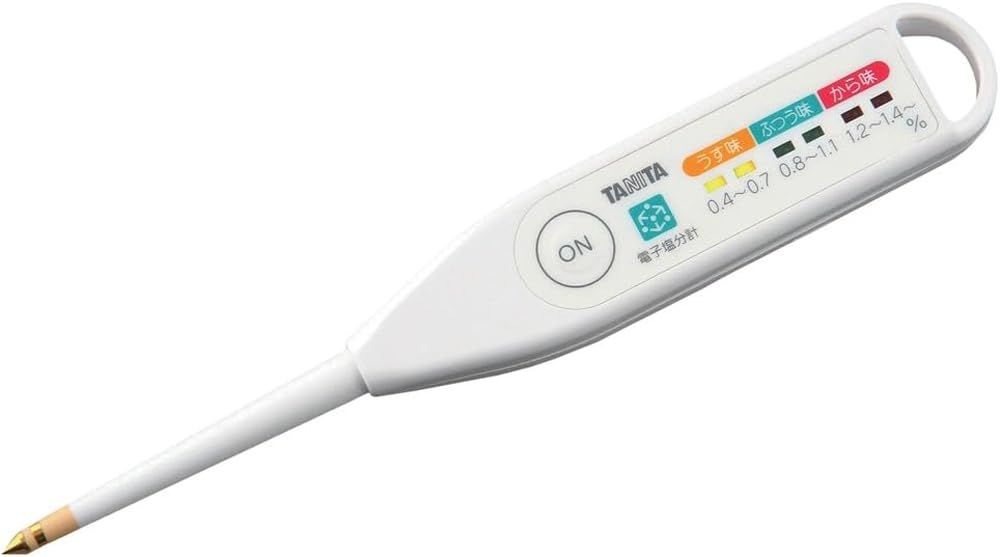 タニタ 塩分計 しおみくん SO-303 白Ju