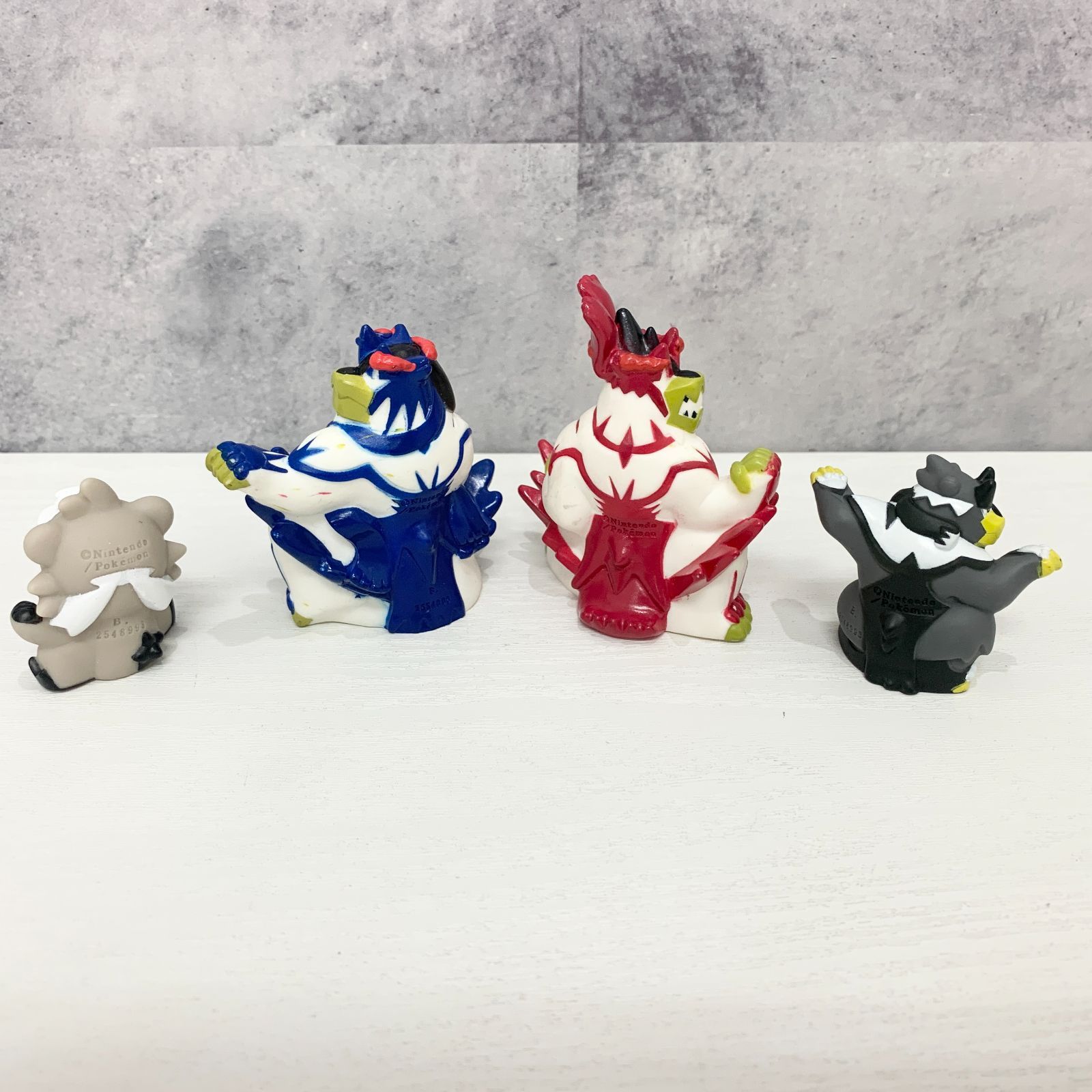 ポケモンキッズ ポケモン 指人形 ダクマ ウーラオス 3種4個セット