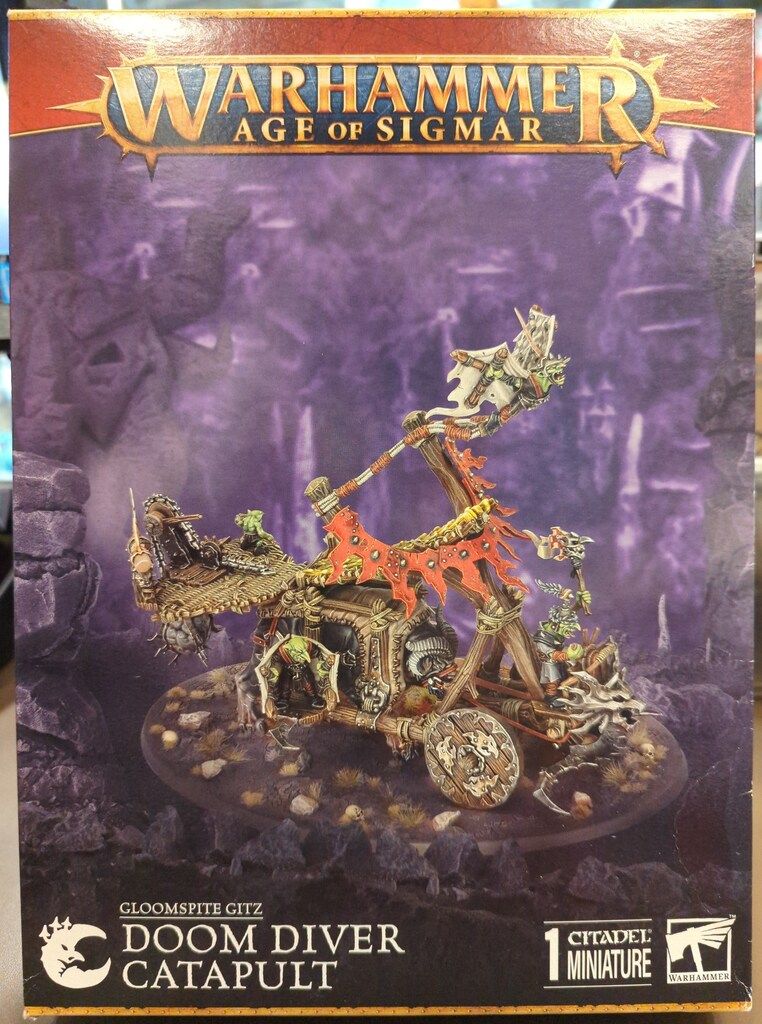 《未開封》 GAMES WORKSHOP WARHAMMER AGE OF SIGMAR GROOMSPITE GITZ Doom Diver Catapult ドゥームダイバー・カタパルト