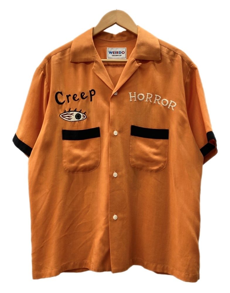 ウィアード WEIRDO 22SS S/S BOWLING SHIRTS ボーリング シャツ ボタン
