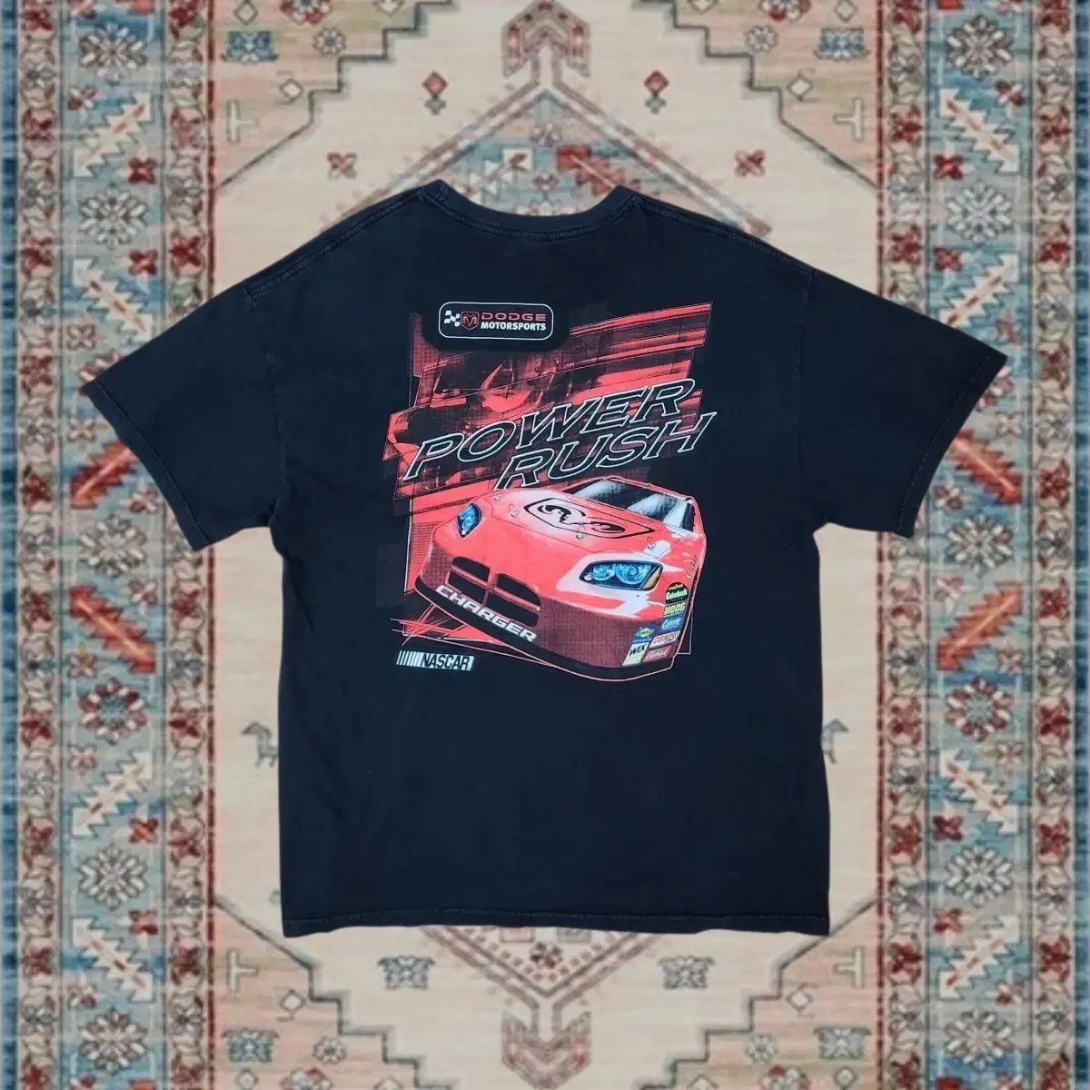 00s ダッジ チャージャー NASCAR レーシン Tシャツ XL