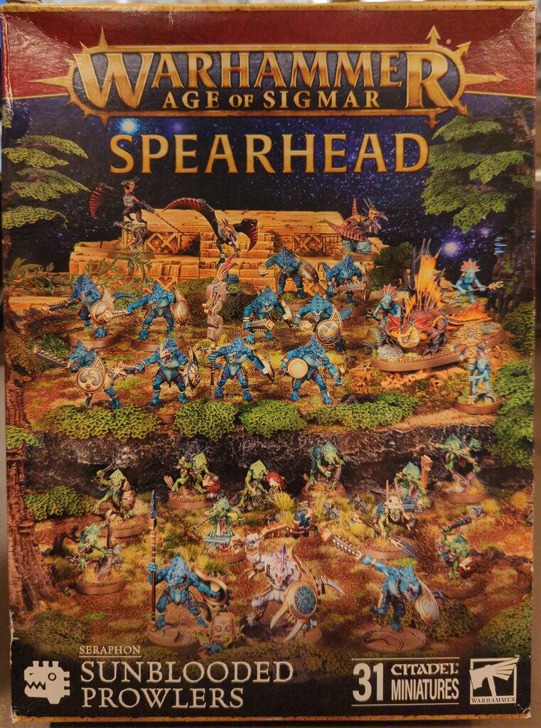《未開封》 GAMES WORKSHOP WARHAMMER AGE OF SIGMAR SERAPHON 陽血の徘徊者 Sunblood Prowlers/SPEARHEAD