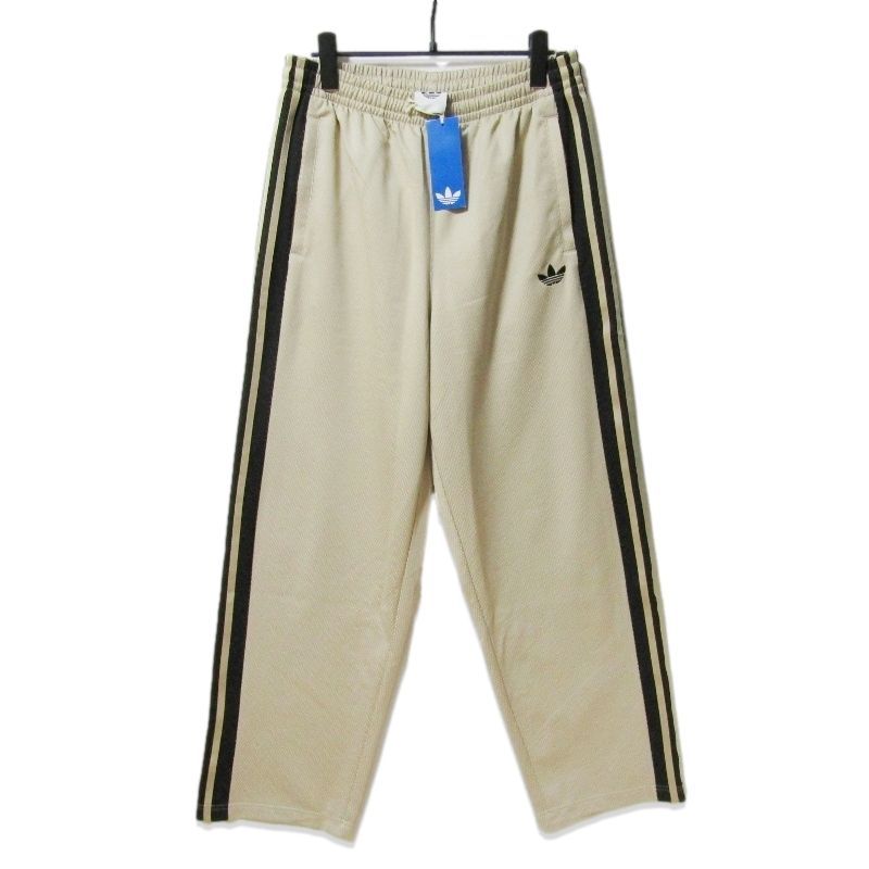 美品 adidas アディダス ルーズ メッシュ トラックパンツ KE0116 LOOSE MESH TRACK PANT STONEKHAKI L 27113915