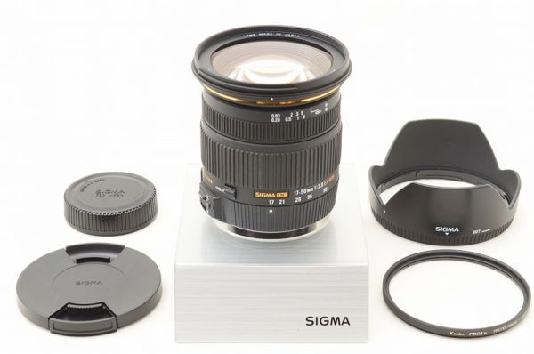 ☆極上美品☆ SIGMA シグマ 17-50mm F2.8 EX DC OS HSM Nikon用 ♯26060708