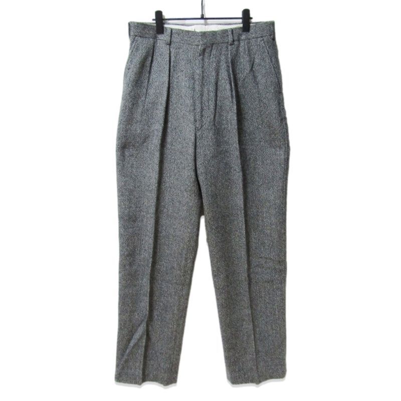 CIOTA × J.PRESS シオタ トラウザー パンツ PTLM-131 HERRINGBONE TWEED TROUSERS ヘリンボーン ツイード グレー 6 27113944
