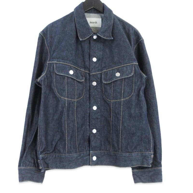 Jeanik ジーニック デニムジャケット JEANIK0104WS-EX EX 104 G-JACKET インディゴ L 99001072