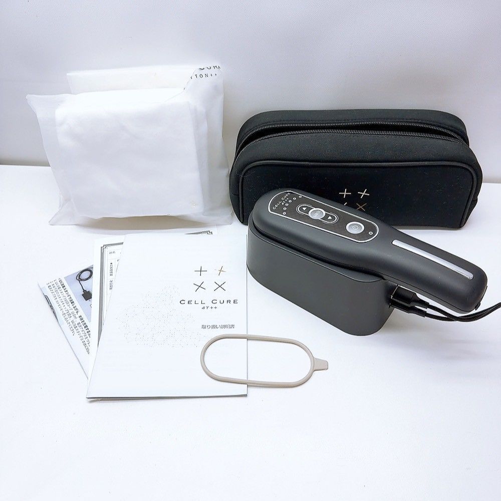 《最新モデル＊ほぼ未使用＊付属品完備》 BELEGA ベレガ セルキュア 4T plus plus ++ + 美顔器 Belega Cell Cure ,2606N065