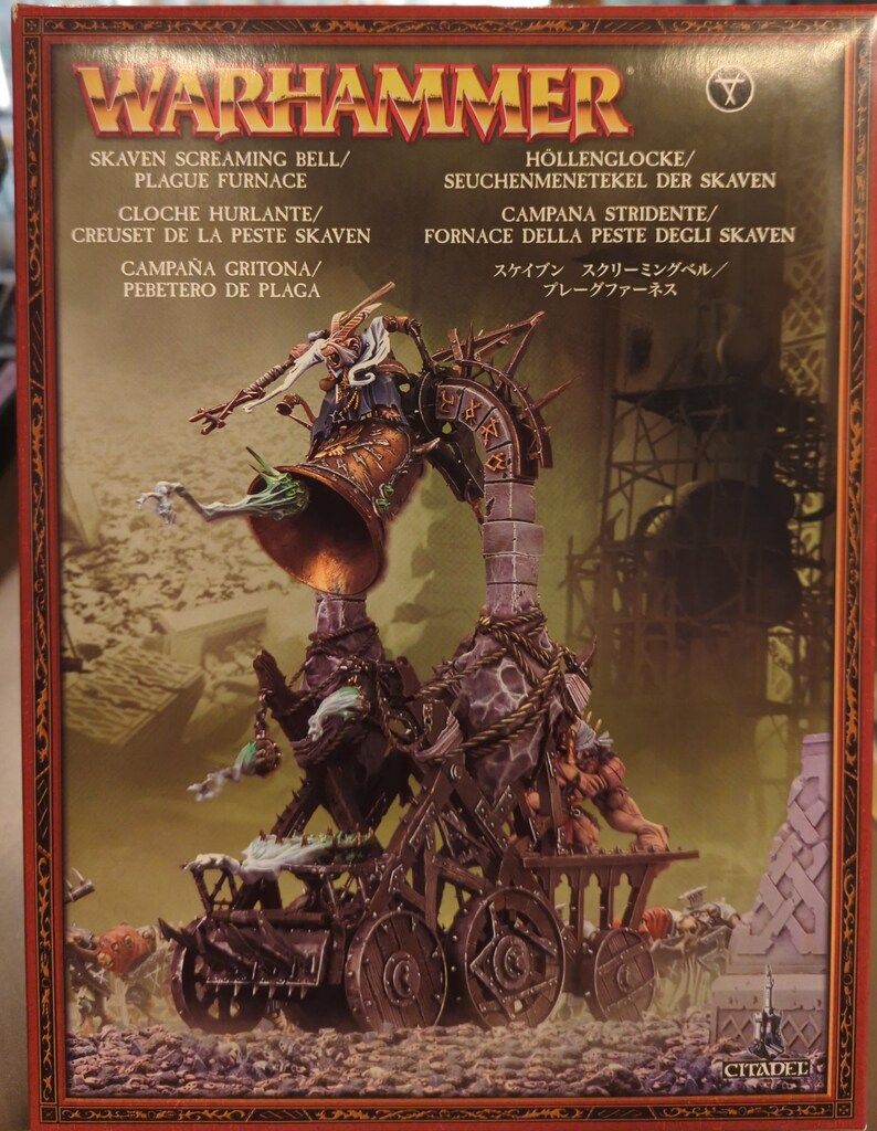 GAMES WORKSHOP WARHAMMER SKAVEN スクリーミングベル/プレーグファーネス Screaming Bell/Plague Furnace
