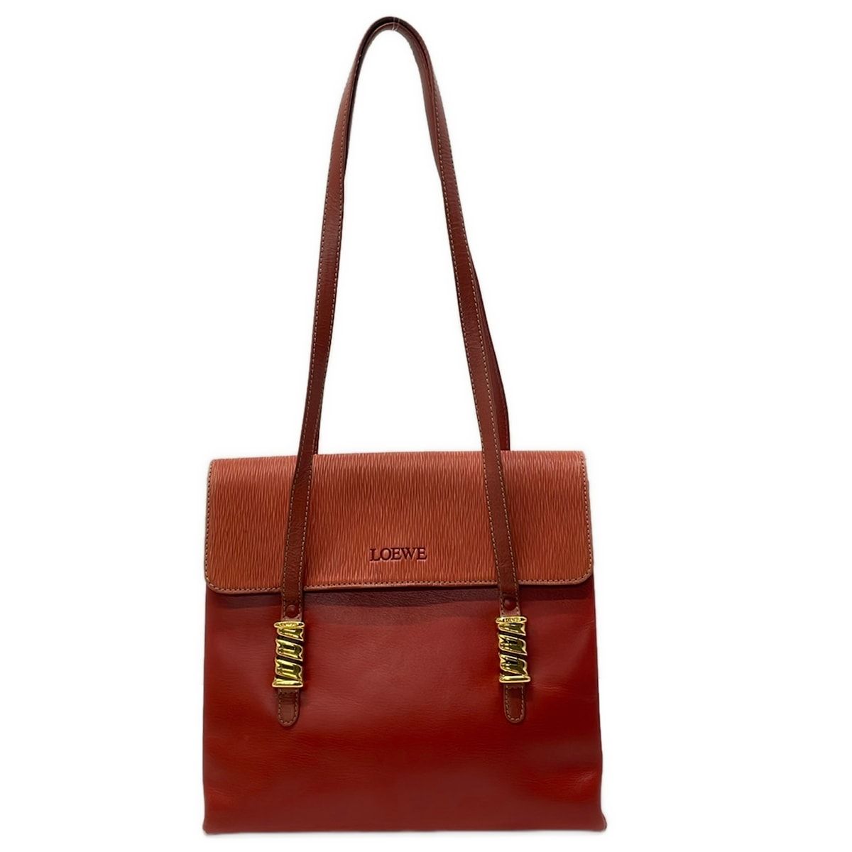 LOEWE(ロエベ) ショルダーバッグ ベラスケス レッド レザー