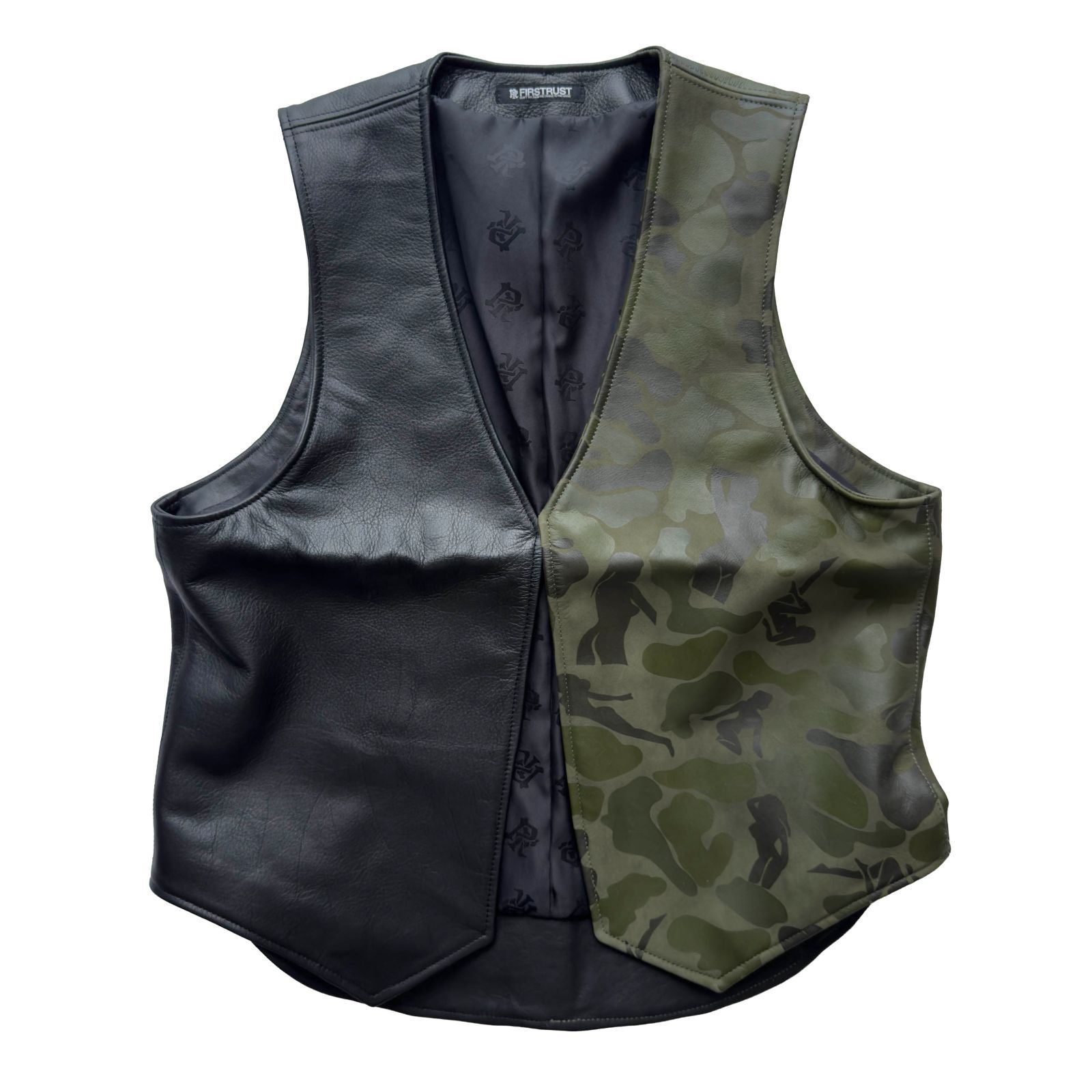 FIRSTRUST ファーストトラスト RENDEZVOUS / LEATHER VEST TWO FACE