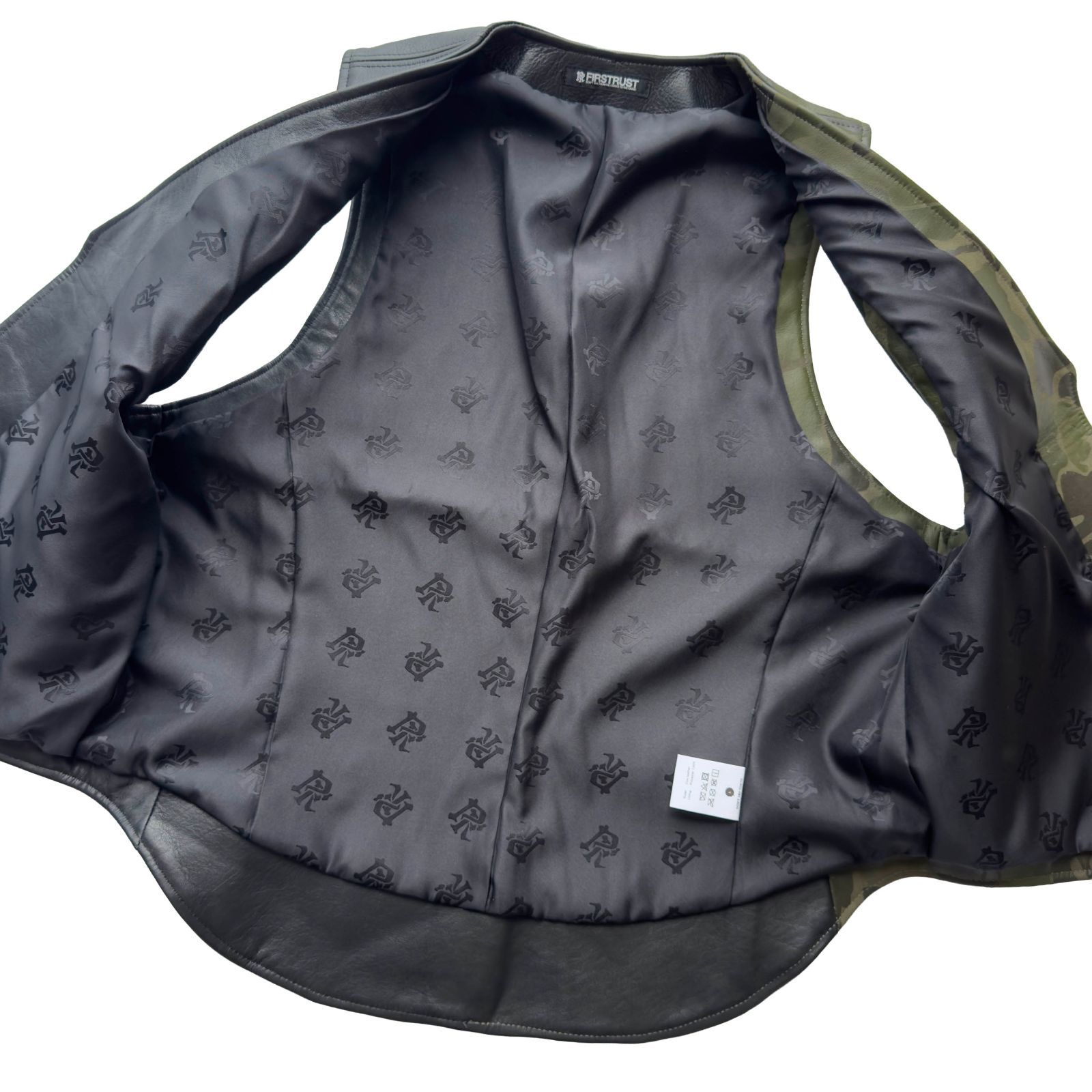 FIRSTRUST ファーストトラスト RENDEZVOUS / LEATHER VEST TWO FACE 