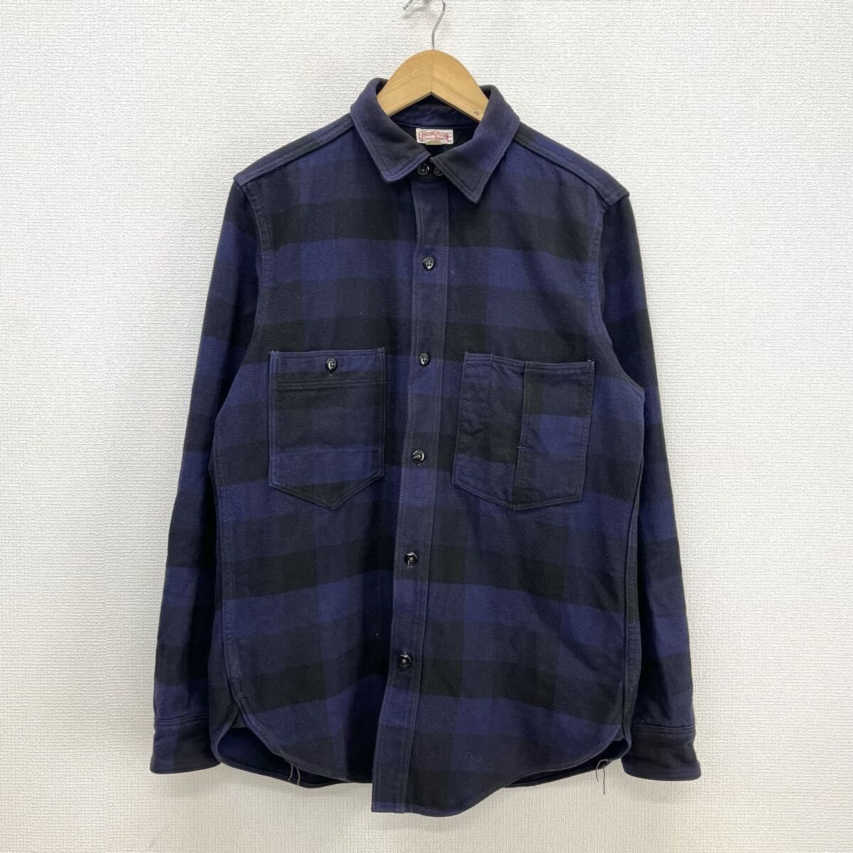 FREEWHEELERS フリーホイーラーズ Railton レイルトン MECHANIC SHIRT メカニックシャツ ワークシャツ ネルシャツ チェック 15 10135993