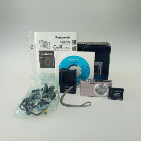 Panasonic LUMIX DMC-FX35 Pink コンパクトデジタルカメラ デジカメ