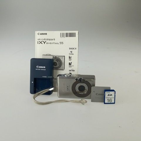 Canon IXY DIGITAL 55 Silver コンパクトデジタルカメラ デジカメ /