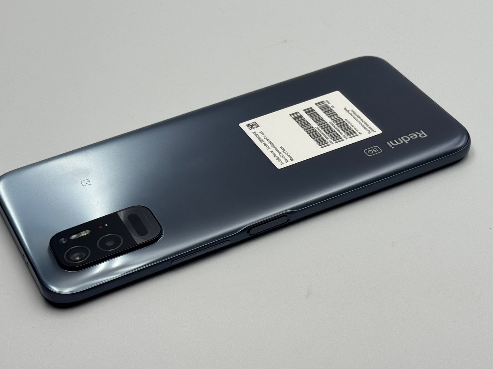 箱付き中古A】Redmi Note 10T 22021119KR アジュールブラック SIM