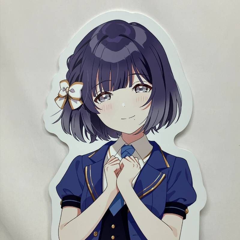 等身大パネル 秦谷美鈴 The 1st Milestone 学園アイドルマスター 未展示】 学園アイドルマスター 秦谷美鈴 等身大パネル The 1st