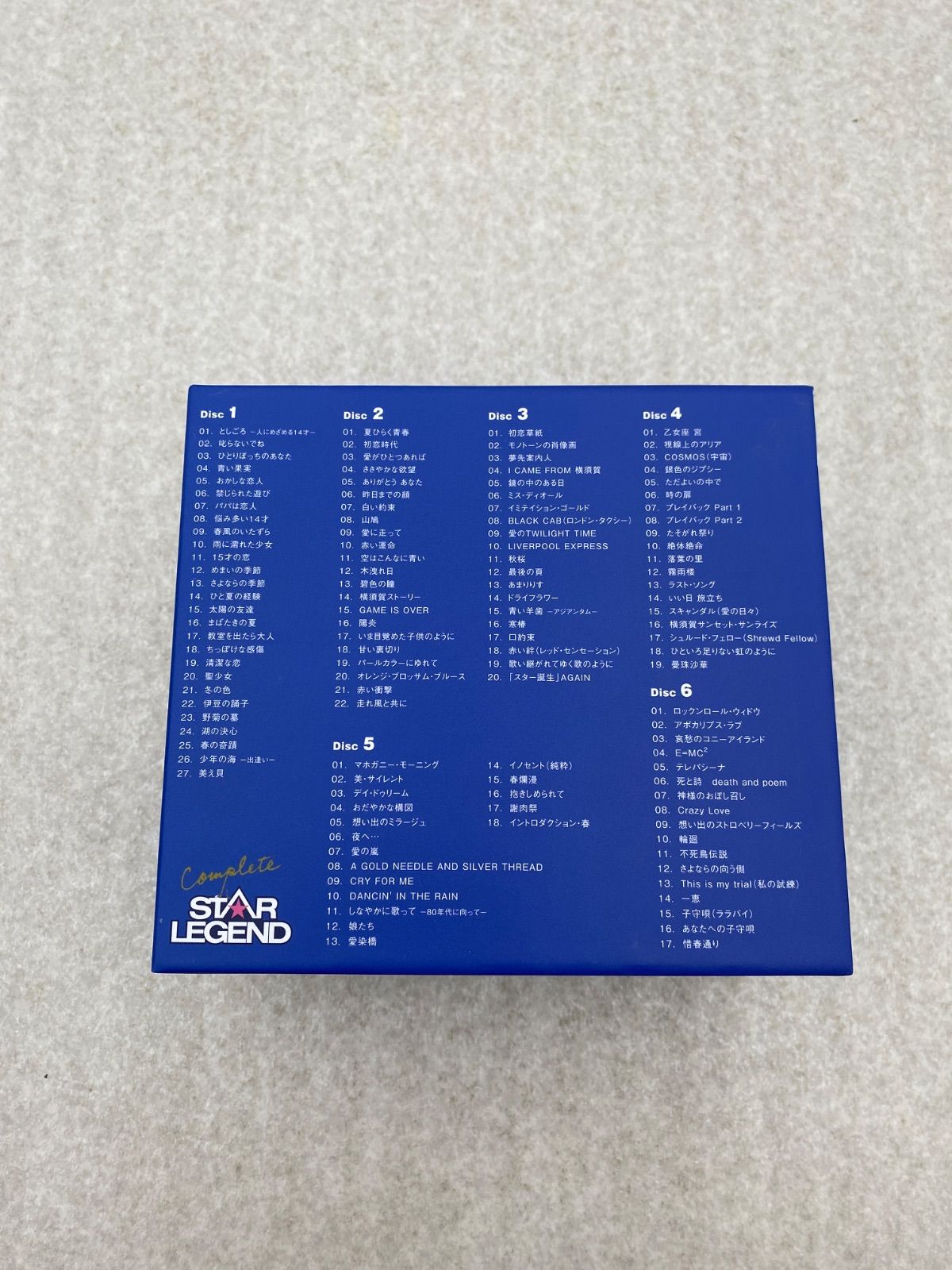 山口百恵 コンプリート百恵伝説 CD6枚組 - メルカリ