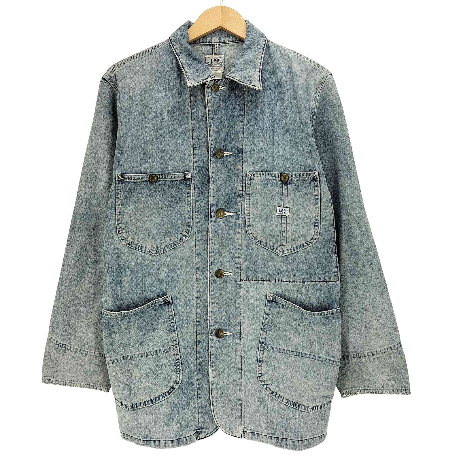リー Lee 90S 91-J ハウスタグ 復刻 デニム カバーオール ジャケット