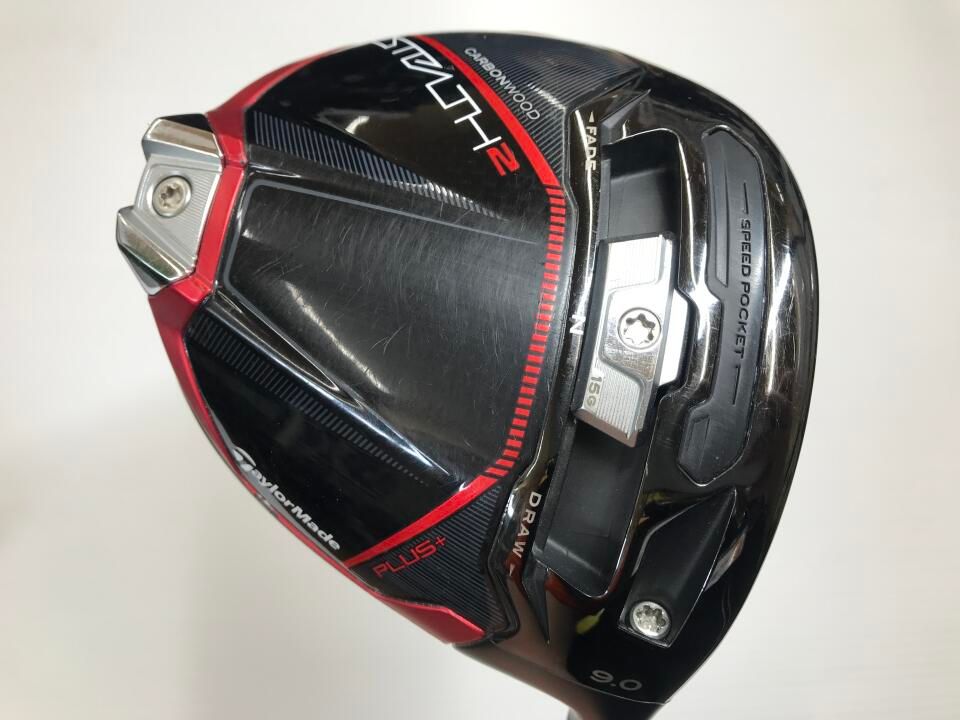 テーラーメイド　【訳あり】STEALTH2 PLUS　9度　Diamana SILVERTM50(Qi10)　Sフレックス　ドライバー　中古【最短即日発送】