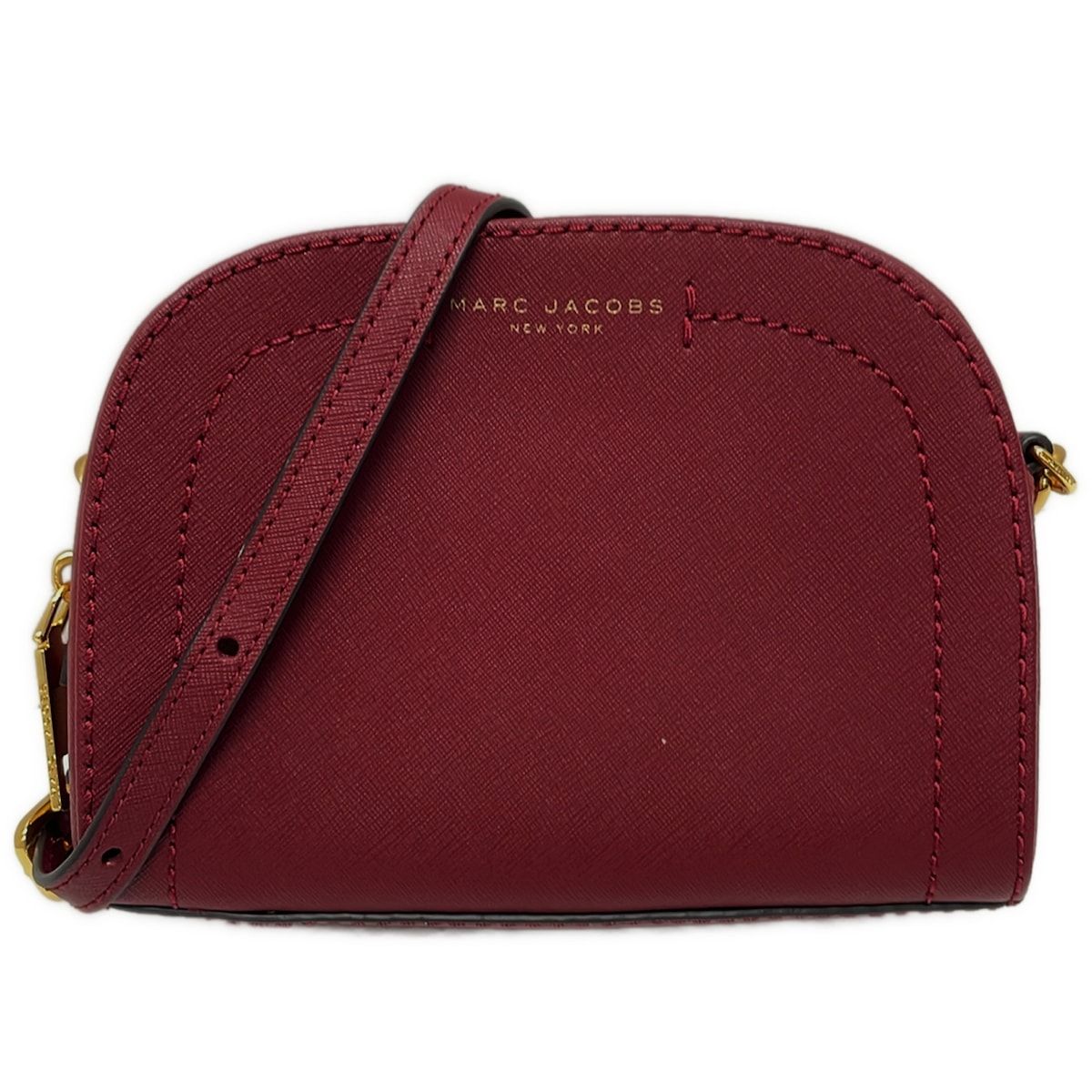 MARC JACOBS(マークジェイコブス) ショルダーバッグ プレイバック レザー クロスボディバッグ M0011341 ボルドー ストラップ着脱可 レザー