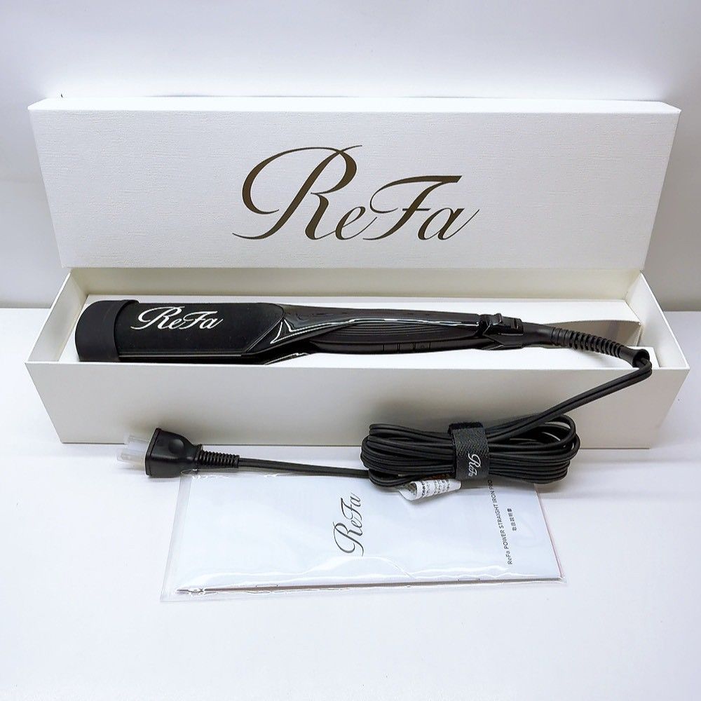 《最新モデル＊ほぼ未使用＊付属品完備》 Refa リファ ビューテック パワー ストレート プロ アイロン RE-BS ,2606N133