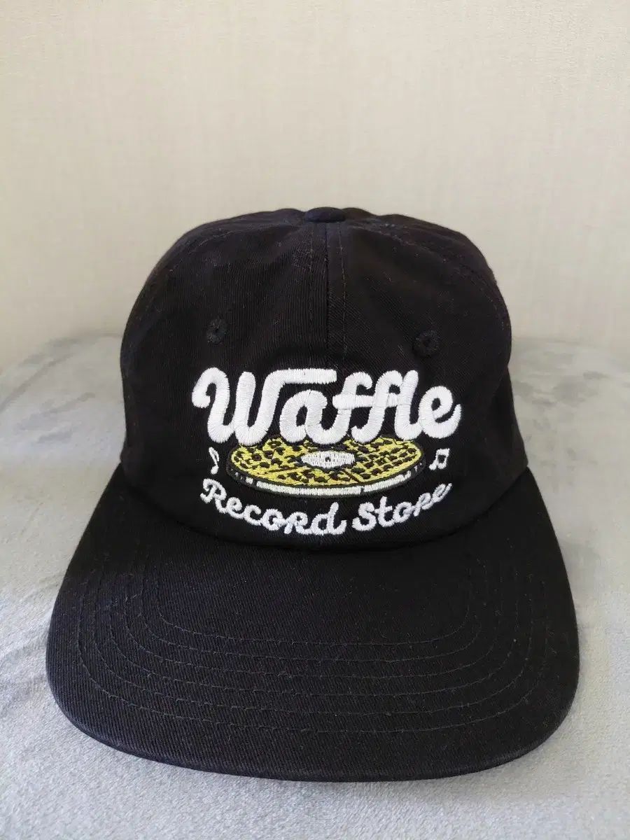 未使用 Waffle Record Store ベースボールキャップ ブラック