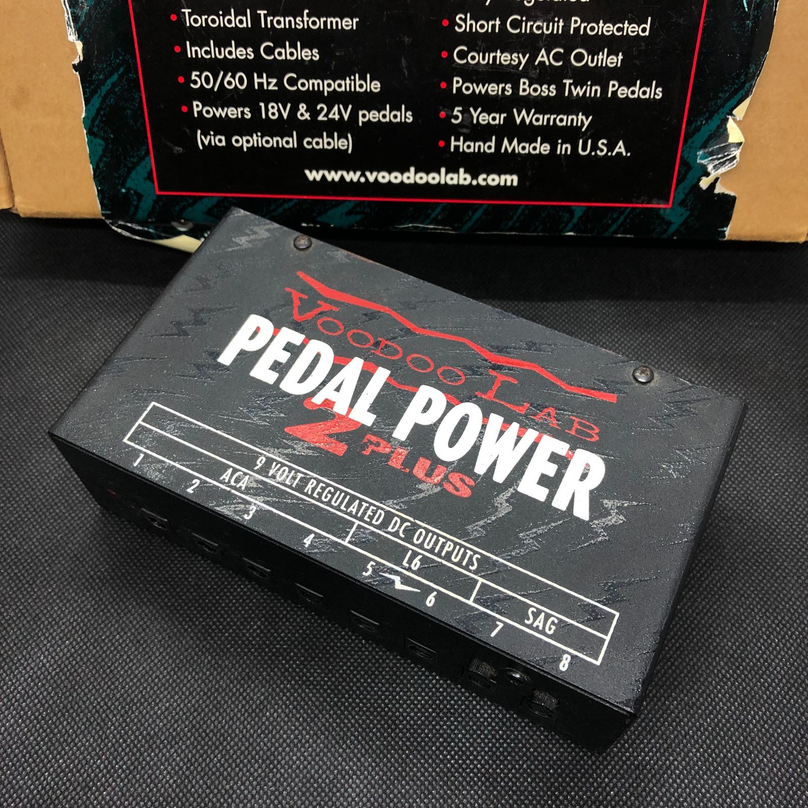VOODOO LAB Pedal Power 2 Plus 箱説明書付　AA4SI484700　f146