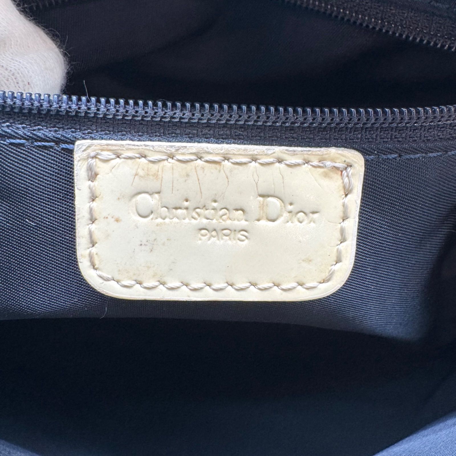 大人気✨DIOR ディオール ショルダーバッグ トロッター ネイビー