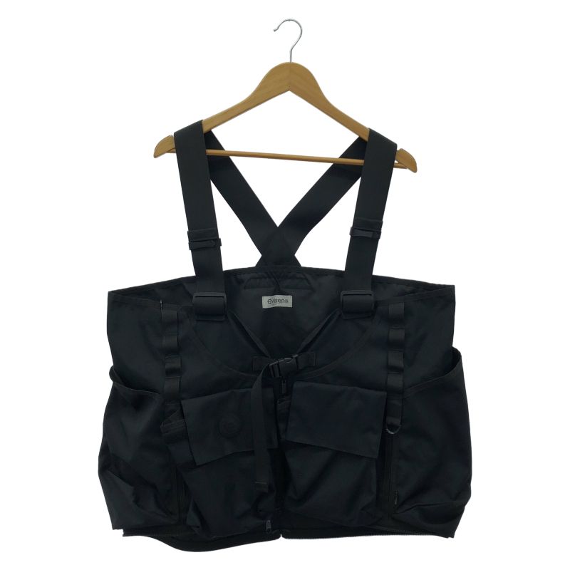 【中古】EVISEN Military Moleskin Vest ブラック エビセン[10]