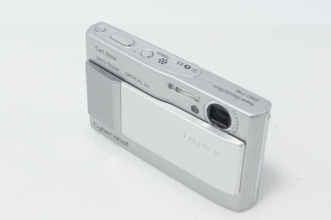 SONY ソニー Cyber-shot DSC-T10 コンパクトデジタルカメラ シルバー