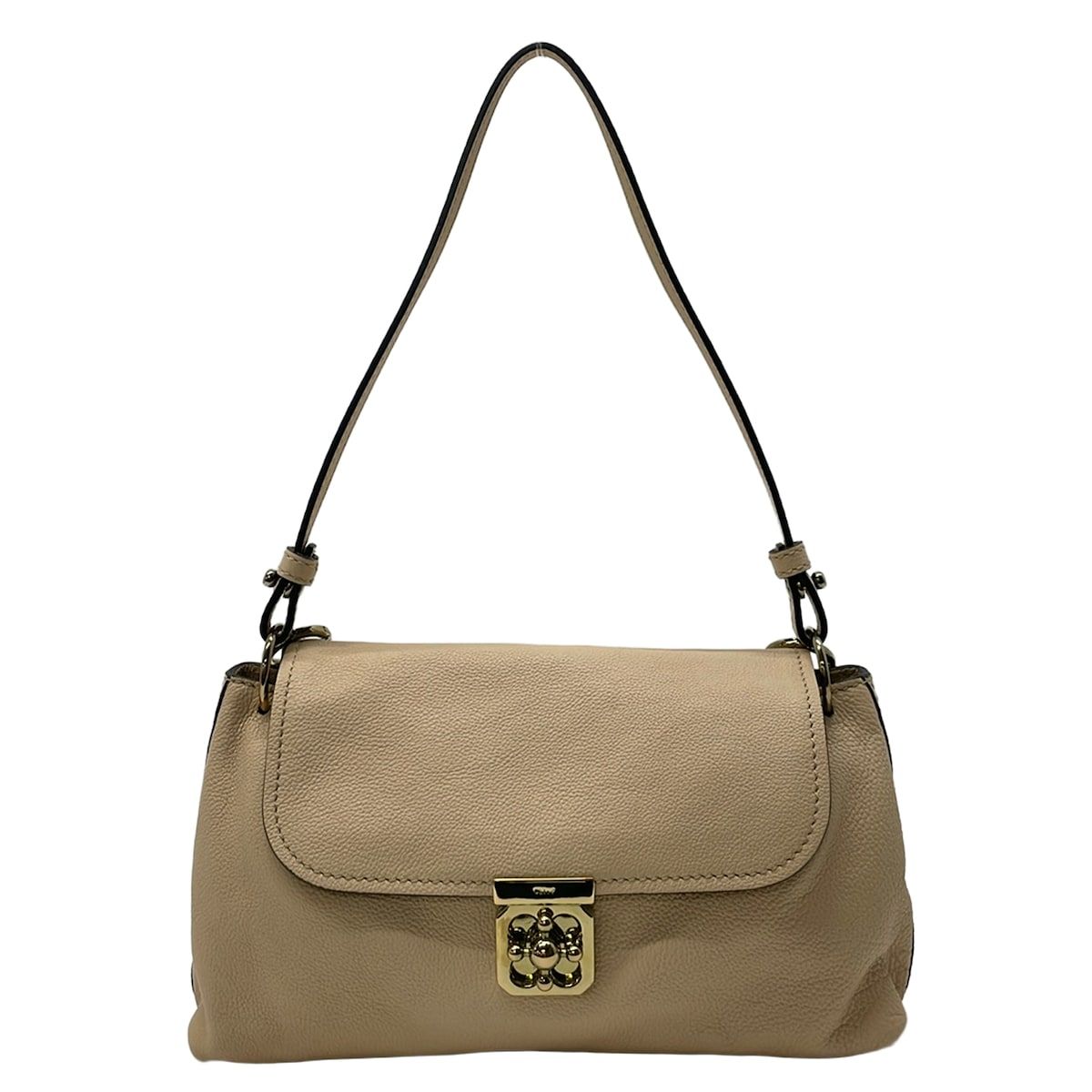 Chloe(クロエ) ハンドバッグ エルシー ベージュ レザー