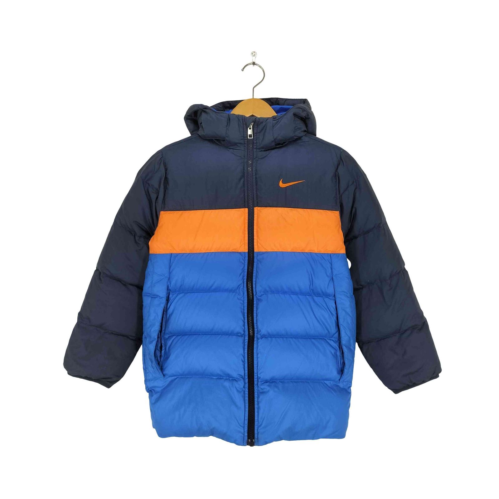 ナイキ NIKE 配色フーデットダウンジャケット メンズ JPN：M - メルカリ
