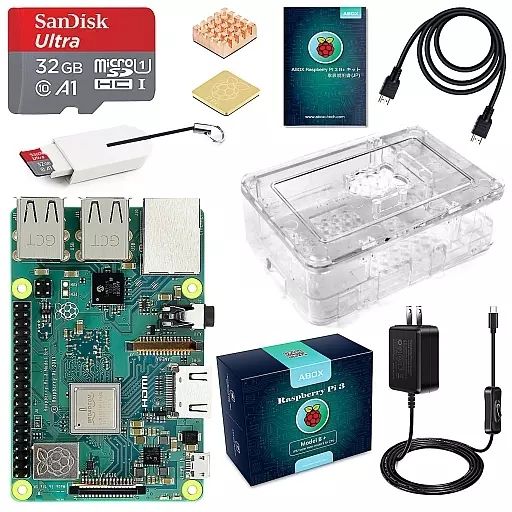 【中古】PCハード ABOX Raspberry Pi3 ModelB+